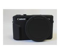Custodia per Canon PowerShot G7 X Mark II BolinUS, custodia in silicone morbido, ultrasottile e leggera, per Canon PowerShot G7 X Mark II, nera