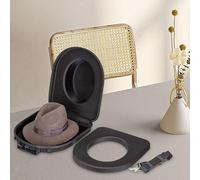 Custodia per cappello Porta cappello da viaggio Scatola portaoggetti per