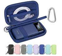 Custodia per caricabatterie portatile per charmast per VRURC per OHOVIV Custodia protettiva per batteria a ricarica rapida (blu navy)