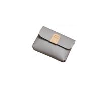 Custodia per carta ultra-sottile da 1 pcs La custodia per mini carte è realizzata con slot per schede di card di grande capacità in pelle un portafoglio di carte di credito a più carte per le donne.