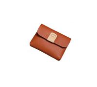 Custodia per carta ultra-sottile da 1 pcs La custodia per mini carte è realizzata con slot per schede di card di grande capacità in pelle un portafoglio di carte di credito a più carte per le donne.