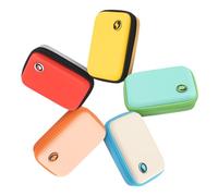 Custodia per carte da collezione PM PTCG Magic MTG, scatola per carte da gioco competitivo, può contenere fino a 15 mazzi, portatile da portare con sé giochi VS Card Case 5 pezzi (colori combinati)