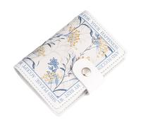 Custodia per carte di credito da donna, anti-smagnetizzazione, con motivo floreale, sottile custodia per carte di credito per donne, elegante portafoglio per carte di credito, Brezza, vedi descrizione