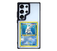 Custodia per carte e foto da collezione per Samsung, con caricatori superiori e maniche, compatibile con carte PTCG, sport, One Piece, Magic (nero, Samsung Galaxy A25 5G)