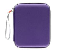 Custodia per carte Yoto, 80 tasche, 10 pagine, con cerniera, per lettore di mini schede audio, colore: viola