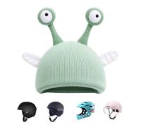 Custodia per casco da sci lavorata a maglia, elegante, estensibile | Caldo copricasco da sci per la stagione invernale, per snowboard, skateboard, moto, donne, uomini, giovani, adulti