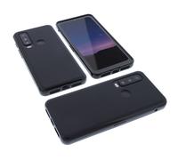 Custodia per CAT S75 Borsa Protettiva Custodia Cellulare TPU Gomma Custodia Nera
