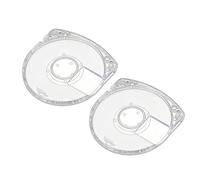Custodia per CD e da 2 per guscio ricambio, custodia per dischi gioco trasparente da 5 mm, scatola per organizer per carte