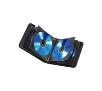 Custodia per CD - HAMA - 00095606 - Capacità 24 dischi - Nylon - Nero
