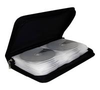 Custodia per CD MediaRange 48 CD/DVD/Blu-ray Nylon Nero 1 pz. (L x A x P) 289 x