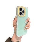 Custodia per cellulare anti-goccia in tinta unita adatta per iPhone 15pro/16promax/14 (verde 02, per iPhone XR)