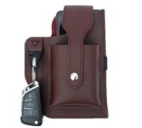 Custodia per cellulare - Clip per cintura, custodia in pelle PU per viaggi, universale per chiavi di contanti, morbido ciclismo, escursionismo, sport, borsa per il trasporto mobile, portafogli