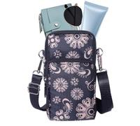 Custodia per cellulare come borsa a tracolla, tracolla regolabile con | Portafoglio per cellulare, borsa a tracolla per riunioni, festival musicali, adolescenti, ragazze, amiche, viaggiatori