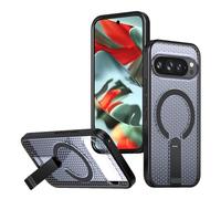 Custodia per cellulare con cavalletto magnetico in silicone TPU e PC per