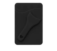 Custodia per cellulare con scomparto per carte di credito, in silicone, per donne, uomini, auto, crociera, lavoro, fitness, viaggi, scuola, autobus