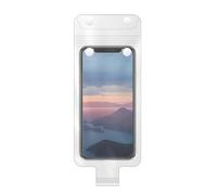 Custodia per cellulare da moto, con manubrio, custodia trasparente per cellulare, impermeabile, porta di ricarica ad alta sensibilità, copertura del telefono per conducenti Takeaway
