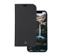 Custodia per cellulare dbramante1928 New York portafoglio nera con chiusura magnetica per iPhone 13 Pro Max