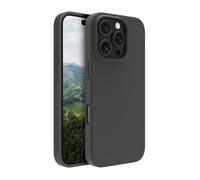 Custodia per cellulare dbramante1928 Nuuk Cover plastica nera resistente per iPhone 16 Pro