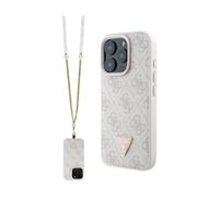 Custodia per cellulare Guess GUHCP16LP4TDSCPP 4G a strisce stampate - iPhone 16 Pro