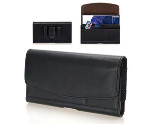 Custodia per cellulare in pelle PU per Samsung Galaxy A17 A16 A14 A13 A06 A05 A04S A26 S25 Ultra, Honor X6b X7b, POCO C71 Redmi A5 A3, custodia per cellulare con clip per cintura