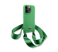 Custodia per cellulare Lacoste Iconic Petit Pique Crossbody Verde - iPhone 14 Pro