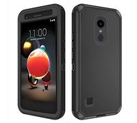 Custodia per cellulare LG Aristo 1 2 3 Plus/Rebel 4 LTE/Tribute Empire Dynasty/K8 Plus 2017 2018 K8S Cover protettiva resistente zona mobile Fortune Phonenix Risio Astro 2+ 3+ K8+ K4 4G LV3 MS210 Nero