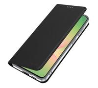 Custodia per cellulare Nevox 2605 Folio TPU Nera con supporto per Galaxy A57