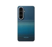 Custodia per cellulare PITAKA KS2602 Ultra Sottile Aramide Blu con Anello Magnetico per Galaxy S26