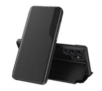 Custodia per cellulare Smart View per Samsung Galaxy S26 Ultra, con chiusura magnetica, colore nero