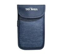Custodia per cellulare Tatonka Smartphone L - Dimensioni interne: 14 x 7 cm - Custodia protettiva per cellulare con coperchio in velcro (Navy)