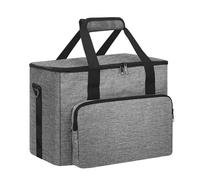 Custodia per centrali elettriche con base rinforzata e scomparti con doppia cerniera per generatori solari Borsa portatile esterna per centrale elettrica