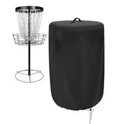 Custodia per cesto da golf a disco,Copertura per cestino da golf da disco - Copertura antipioggia nera per da golf da disco | Accessori da golf con disco, attrezzatura per l'allenamento del
