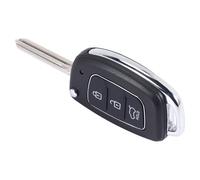 Custodia Per Chiave A Flip Compatibile Con IX45 Fob Remote Con 3 Pulsanti Nera