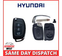 Custodia Per Chiave A Flip Con 3 Pulsanti Per Hyundai I10 I20 I40 IX35 Santa