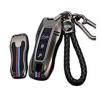 Custodia per chiave auto in lega di pelle adatta per Porsche cayenne 958 911 996 macan panamera 997 944 924 987 987 gt3 cayman 987 Smart Key Holder case portachiavi Shell borsa portachiavi accessori