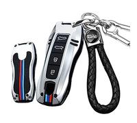 Custodia per chiave auto in lega di pelle adatta per Porsche cayenne 958 911 996 macan panamera 997 944 924 987 987 gt3 cayman 987 Smart Key Holder case portachiavi Shell borsa portachiavi accessori