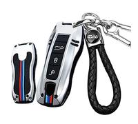 Custodia per chiave auto in lega di pelle adatta per Porsche cayenne 958 911 996 macan panamera 997 944 924 987 987 gt3 cayman 987 Smart Key Holder case portachiavi Shell borsa portachiavi accessori