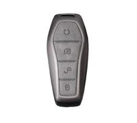 Custodia Per Chiave Auto In Lega Di Zinco Per BYD Per Atto 3 Per Han EV Per Dolphin Per Lied Per Tang DM Per Qin PLUS Per Song Pro MAX Per Yuan(Gray,Case)