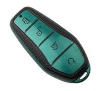 Custodia per chiave auto in pelle TPU per Byd Song Plus Yuan Pro Atto 3 Han, protezione affidabile ed elegante (verde)