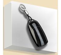 Custodia per chiave auto per modelli Chery Jao Tiggo, confezione da 1 telecomando trasparente in silicone nero o con accesso completo ai pulsanti e trasparenza del segnale, J8/J9/8 Plus/8 Pro/7 Pro/5