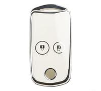 Custodia per chiave con 2 pulsanti per Civic, Accord, Jazz, CR-V e HR-V - Materiale bianco