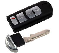 Custodia Per Chiave Remota HQRP Senza Chiave Per Mazda 3 6 CX3-CX9 MX5 2009-2016