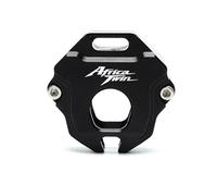 Custodia per chiavi in alluminio Per Hon@&da Africa Twin CRF1100L CRF1000L CRF 1000 1100 XRV750 XRV 750 Moto Chiave In Alluminio Caso Della Copertura Borsette Portachiavi Catena Chiave(Black1)