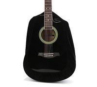 Custodia per chitarra accessorio per chitarra nera copertura antipolvere morbida portatile custodia protettiva per chitarre acustiche classiche cutaway