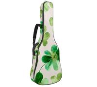 Custodia per chitarra acustica a grandezza naturale, spessore 1 cm, impermeabile, 100 cm, 100 cm, 100 cm, simpatica rana con cappello da cowboy, Multicolore 04, 42.9x16.9x4.7 in, Zaino casual
