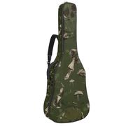 Custodia per chitarra acustica di dimensioni standard, imbottitura spessa 1 cm, impermeabile, 40 41 42 pollici, cammelli in diverse pose e cactus, Multicolore 05, 42.9x16.9x4.7 in, Zaino casual