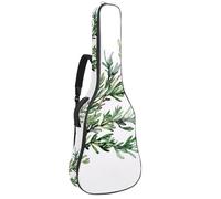 Custodia per chitarra acustica full size, imbottitura spessa 1 cm, impermeabile, 40 41 42 pollici, motivo acquerello Happy Easter Seamless, Multicolore 05, 42.9x16.9x4.7 in, Zaino casual