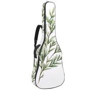 Custodia per chitarra acustica full size, imbottitura spessa 1 cm, impermeabile, 40 41 42 pollici, motivo acquerello Happy Easter Seamless, Multicolore 04, 42.9x16.9x4.7 in, Zaino casual