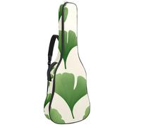 Custodia per chitarra da 100 a 106 cm, morbida imbottitura in spugna spessa 1 cm, custodia per chitarra acustica elettrica, basso classico, fiori di loto mistici e libellule volanti, Multicolore 03