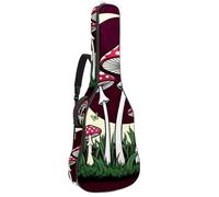 Custodia per chitarra da 100 cm, 100 cm, morbida imbottitura in spugna spessa 1 cm, custodia per chitarra acustica, elettrica, basso, classica, motivo puzzle colorato senza cuciture, Multicolore 07